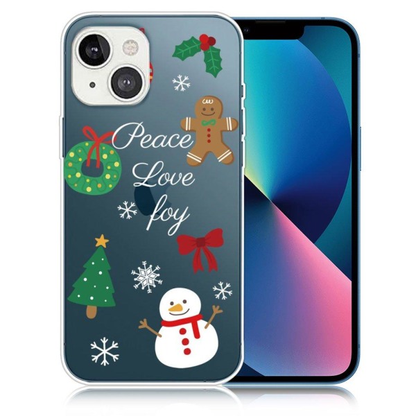 Christmas iPhone 13 Suojakotelo - Snowman Multicolor