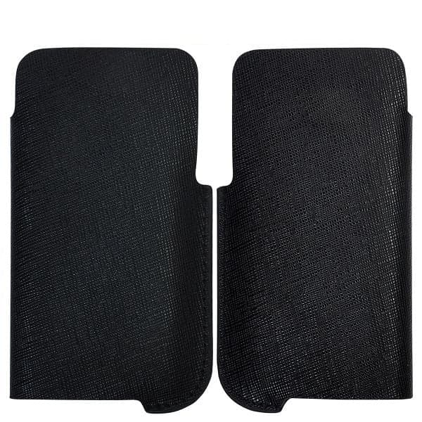 CrossLine Samsung Galaxy S2 skinnveske (svart) Black
