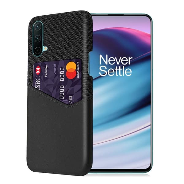 Bofink OnePlus Nord CE 5G cover med kortholder - Sort Black