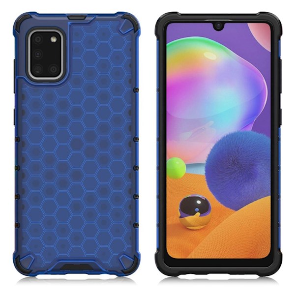 Bofink Honeycomb Samsung Galaxy A31 skal - Blå Blå