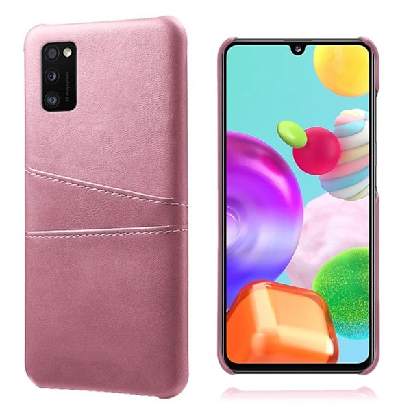 Dual Card kuoret - Samsung Galaxy A41 - Pinkki Pink