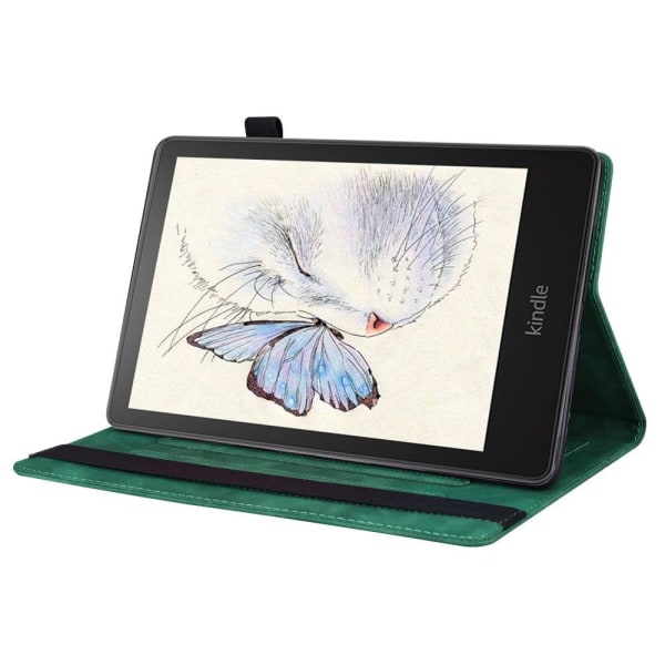 Amazon Kindle Paperwhite 5 (2021) business style PU leather flip Green