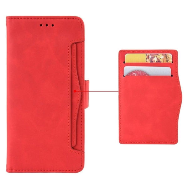 Bofink Vintage OnePlus 11 Nahkakotelo - Punainen Red