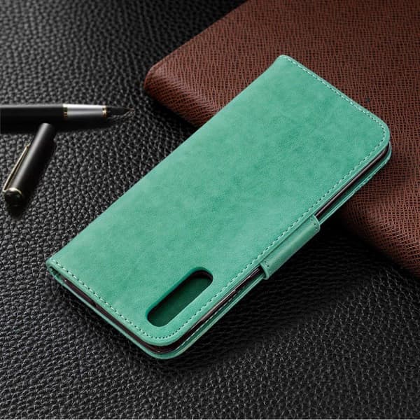 Butterfly Samsung Galaxy A50 veske - Grønn Green