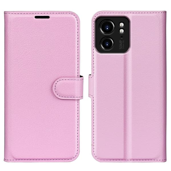 Classic Motorola Edge 40 fodral - Rosa Rosa