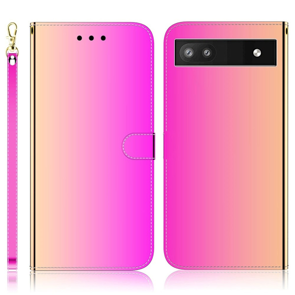 Mirror Google Pixel 6a Flippetui - Rose Pink
