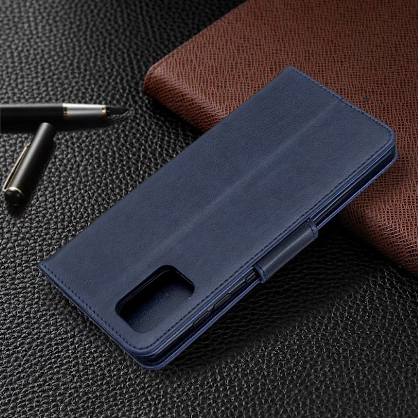 Butterfly Samsung Galaxy A71 flip case - Blå Blue