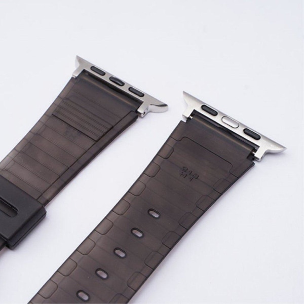 Apple Watch 42mm - 44mm transparent TPU watch strap - White White