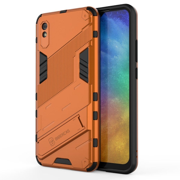 Støtsikkert hybriddeksel for Xiaomi Redmi 9A - Oransje Orange