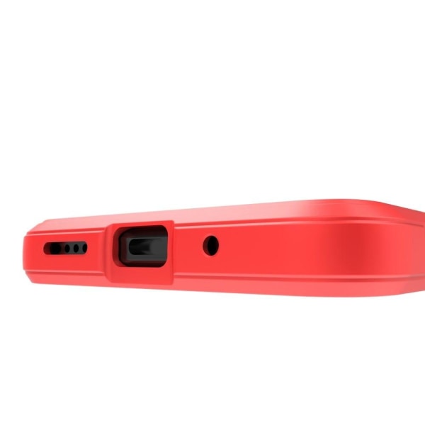 Blødt grebsformet cover til Xiaomi Redmi 10C - Rød Red
