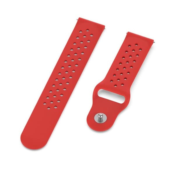 Amazfit GTR 47mm / Pace silikoninen kellonauha - Punainen Red
