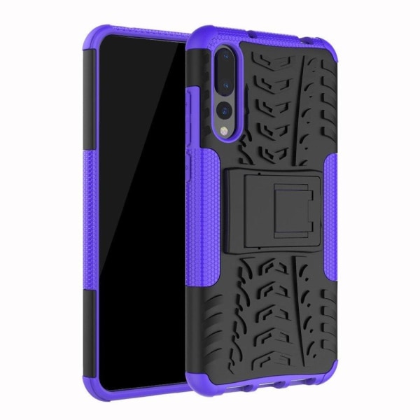 Huawei P20 Pro anti-slip TPU etui - Lilla Purple