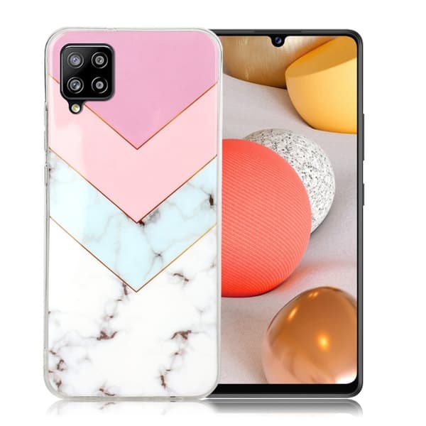 marmor Samsung Galaxy A42 5G etui - Four Colors Multicolor