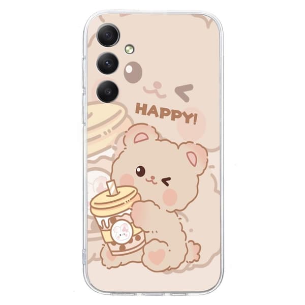 Vibe Samsung Galaxy A36 -kansi - Karhu Brown