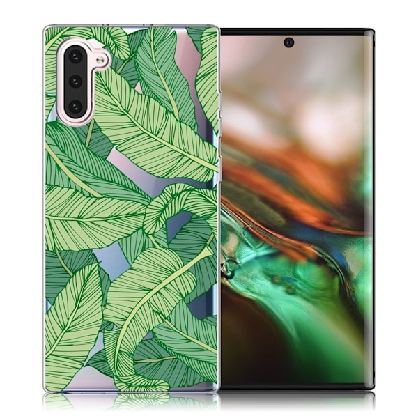 Deco Samsung Galaxy Note 10 skal - Blad Grön