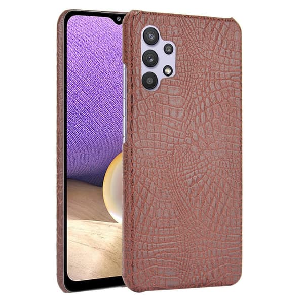 Krokokotelo - Samsung Galaxy A32 - Ruskea Brown