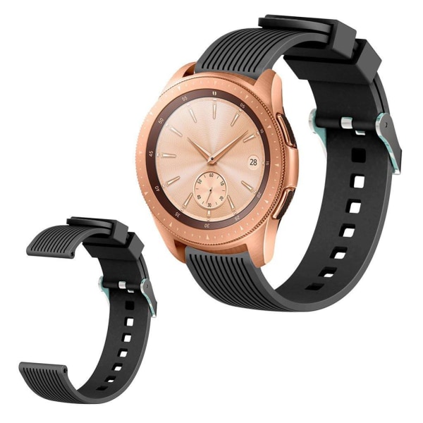 Garmin Vivomove / Luxe / Style / 3 / Venu silicone stripe watch Svart