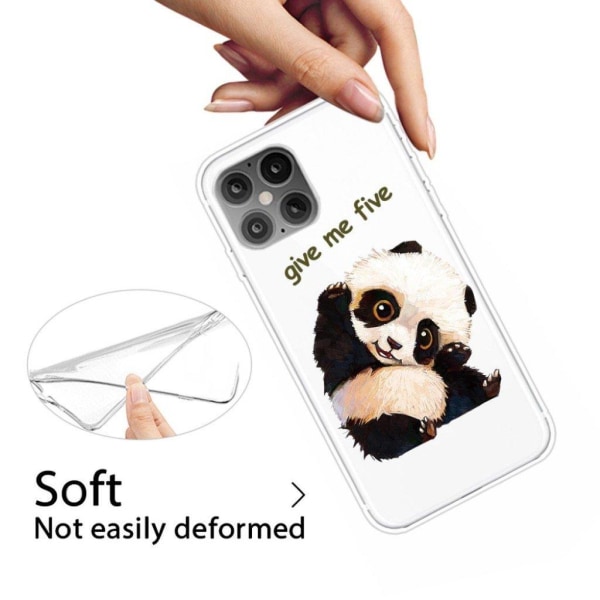 Deco iPhone 12 Pro / iPhone 12 kotelot - Ihana Panda White