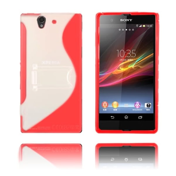 S-Line Stand (Punainen) Sony Xperia Z Kotelo Red