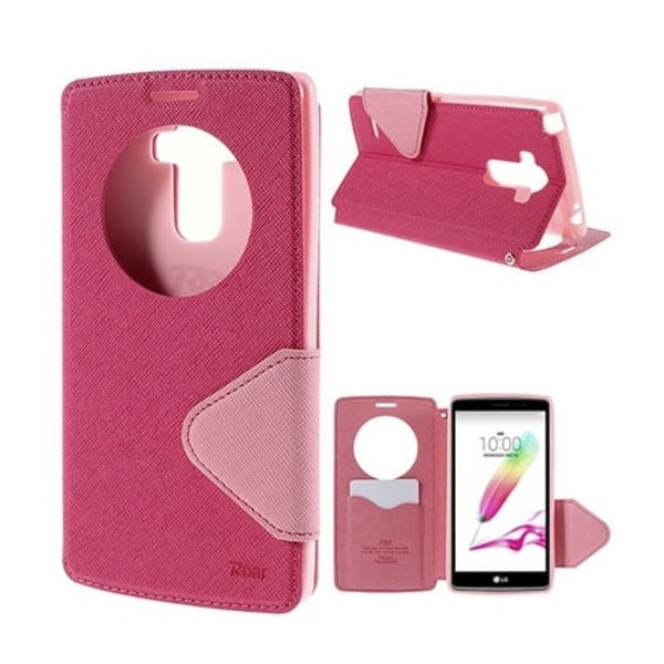 ROAR KOREA LG G4 Stylus Fodral - Varm Rosa Rosa