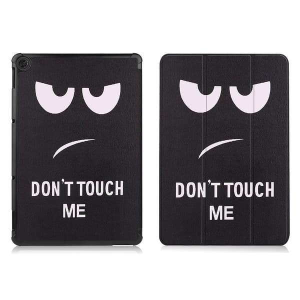 Cool Mønster Lær Flippetui til Lenovo Chromebook Duet - Don't Touch Me Black