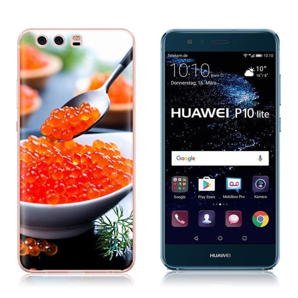 Huawei P10 Lite Deksel laget av silikon – Kaviar Multicolor