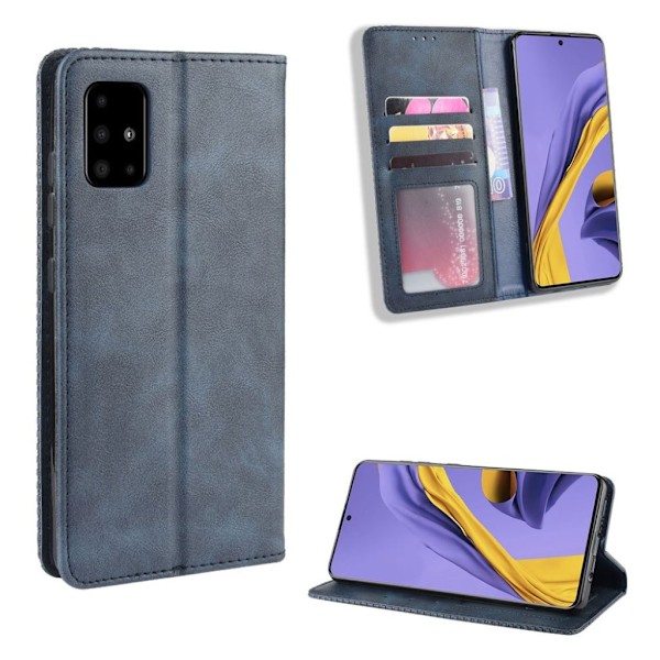 Bofink Vintage Samsung Galaxy S20 etui – Sort Blue