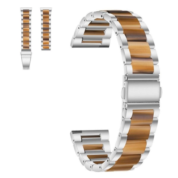 20mm Universal stylish three bead resin stainless steel watch st multifärg