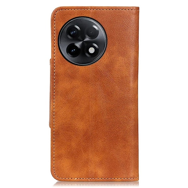 Alpha OnePlus 11R / Ace 2 Läppäkotelo - Ruskea Brown