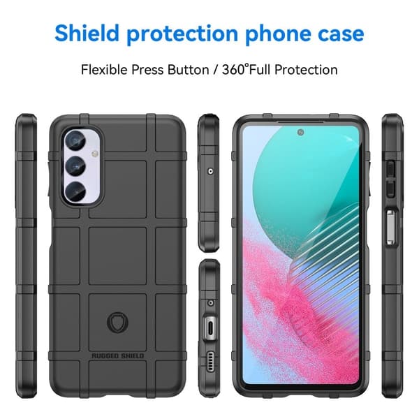 Rugged Shield Etui Samsung Galaxy F54 / M54 - Svart Black