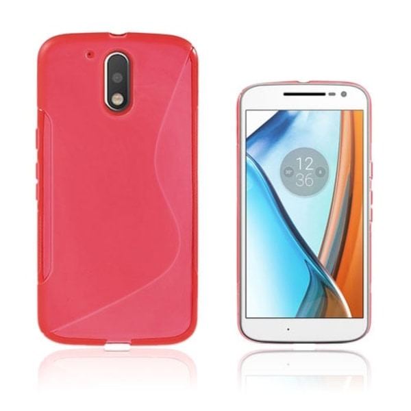 Lagerlöf bagsidecover til Motorola Moto G4/G4 Plus - Rød Red