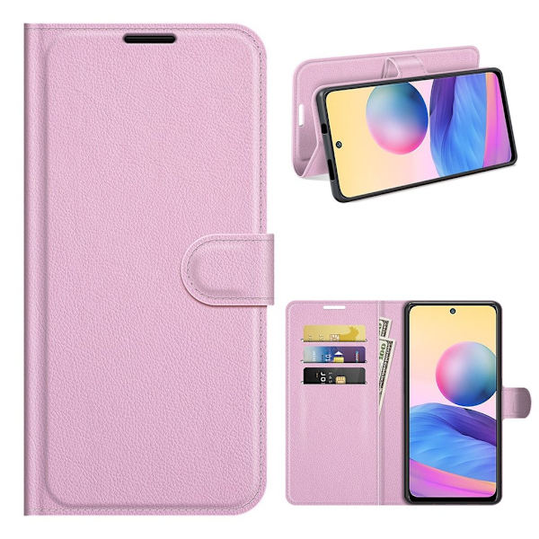 Classic Xiaomi Redmi Note 10 5G Flippetui - Rosa Pink