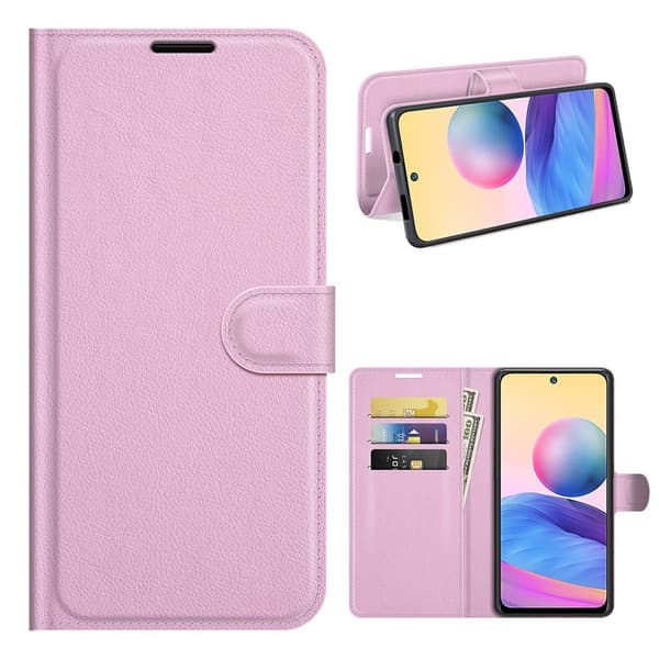 Classic Xiaomi Redmi Note 10 5G fodral - Rosa Rosa