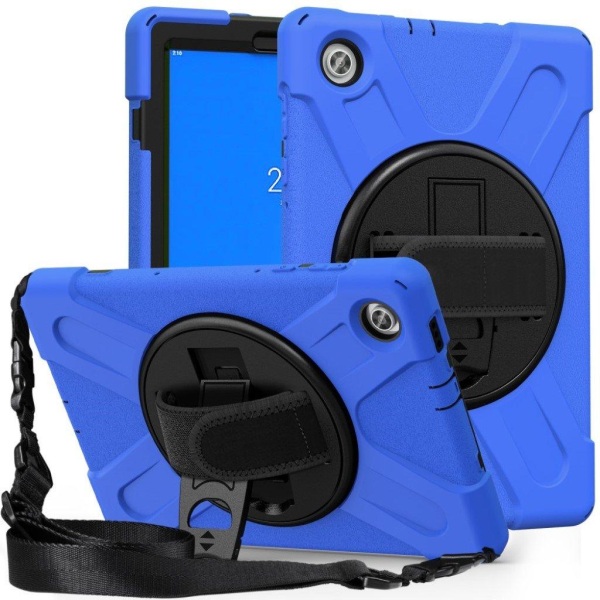 Lenovo Tab M10 FHD Plus hybrid silicone case - Blue Blå