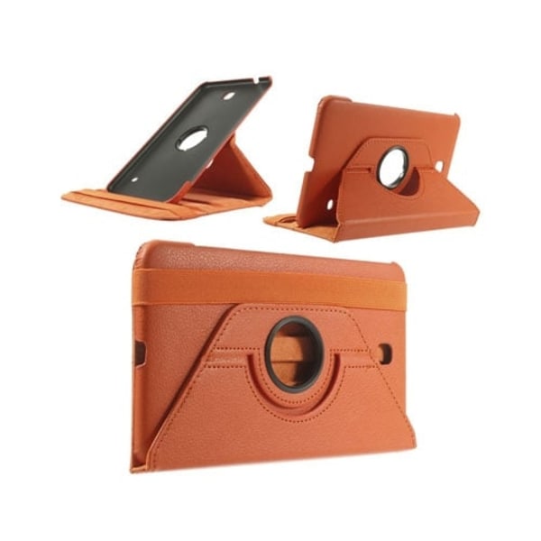 3-Sixty (Orange) Samsung Galaxy Tab 4 8.0 Læder Flip Etui Orange