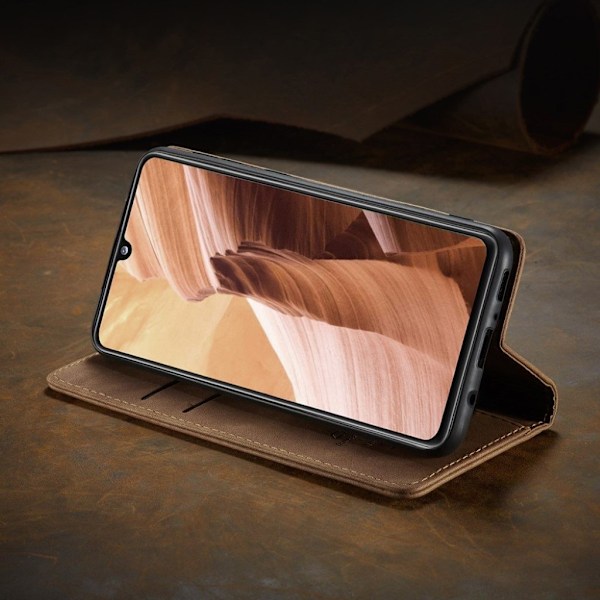 CaseMe vintage Samsung Galaxy A41 fodral - Brun Brun