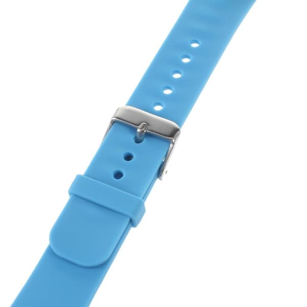 Samsung Gear Fit 2 Silikoni Kellon Ranneke - Vaaleansininen Blue