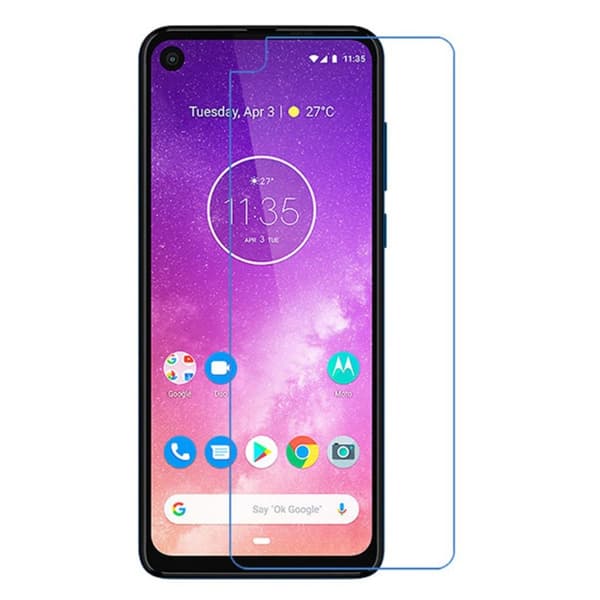Ultraklar LCD-skjermbeskytter for Motorola P40 Transparent