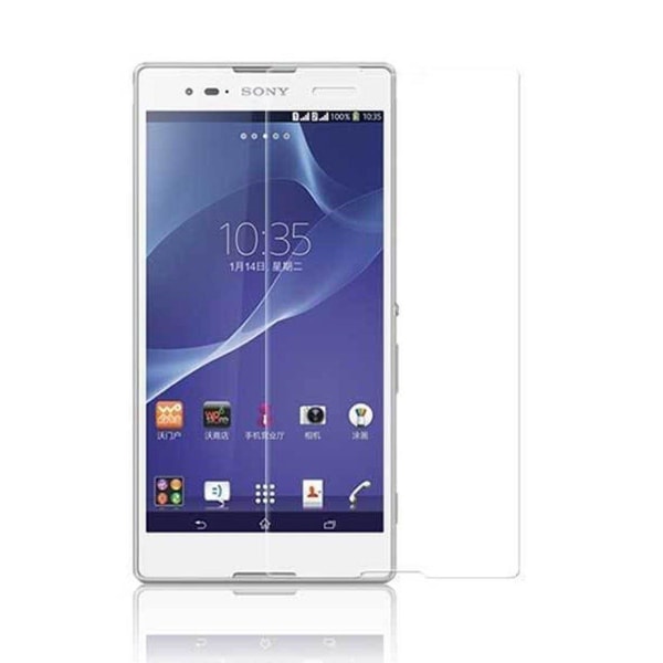 Sony Xperia T3 Screen Cover in Hardened Glass Transparent