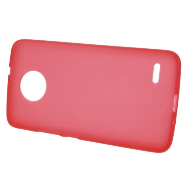 Motorola Moto E4 matte beskyttelses cover - R Red