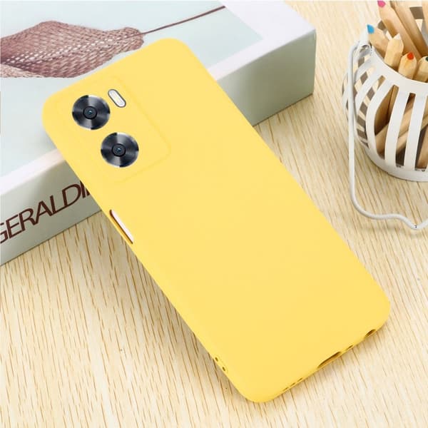 Matte Liquid OnePlus Nord N20 SE silikone cover - Gul Yellow
