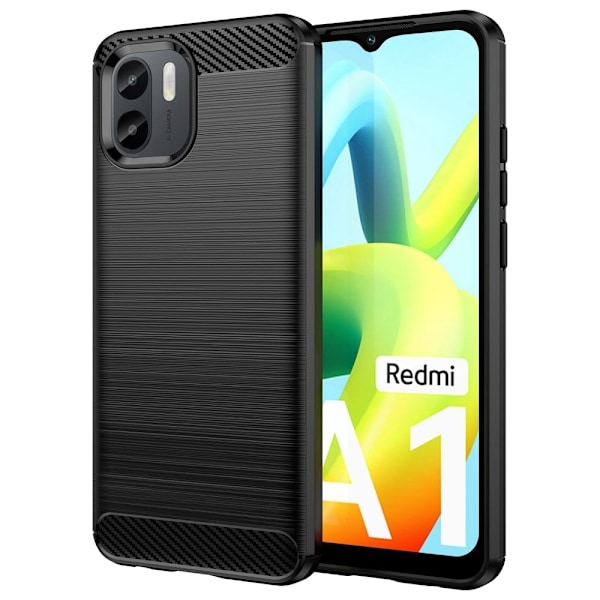 Carbon Flex Etui Xiaomi Redmi A1 - Sort Black