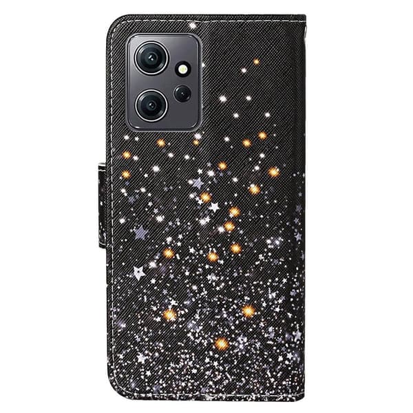 Wonderland Xiaomi Redmi Note 12 Läppäkotelo - Musta Star Black