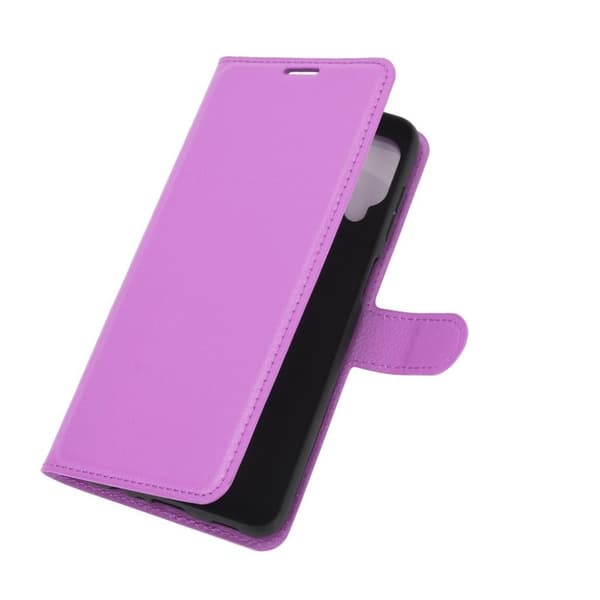 Classic Samsung Galaxy A12 5G flip etui - lilla Purple