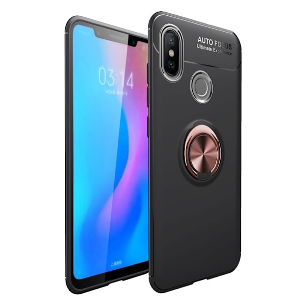 Ringo cover - Xiaomi Mi A2 – Sort / Rødguld Black