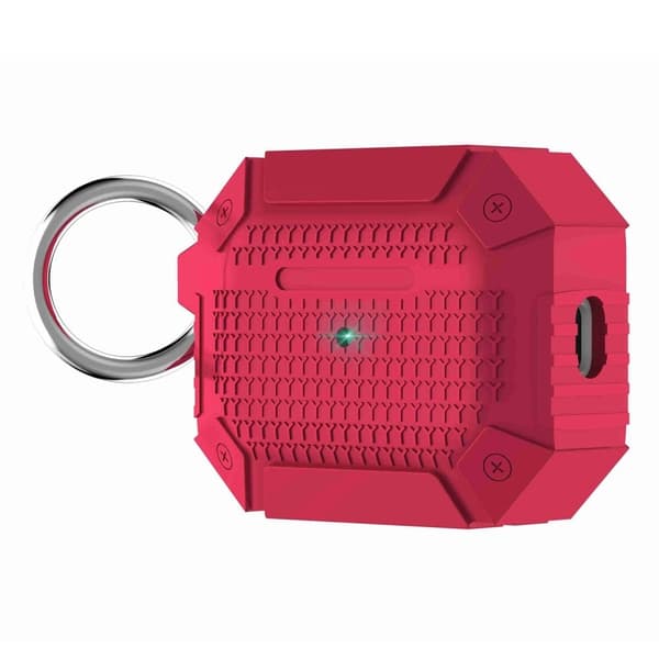 AirPods Pro 2 -kotelo, jossa on karabiini - Punainen Red