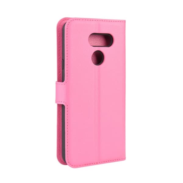 Classic LG K40S flip etui - Rose Pink