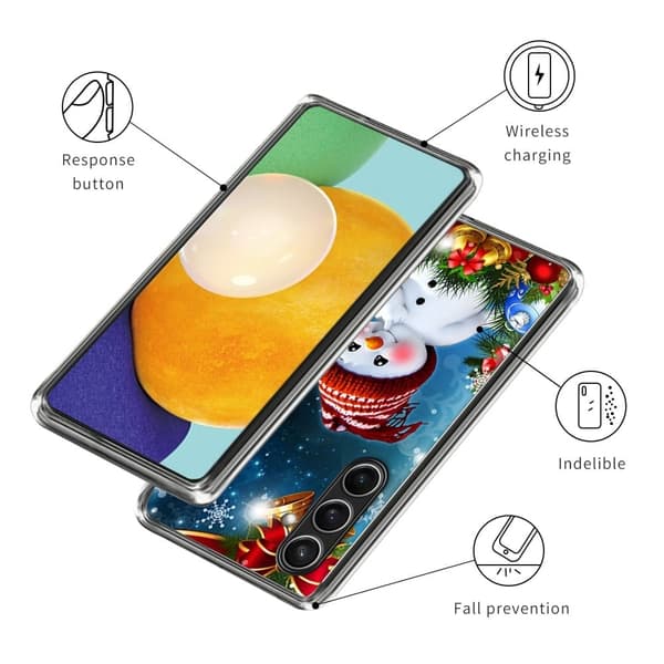 Vibe Samsung Galaxy S25 Plus cover - Style E Blue