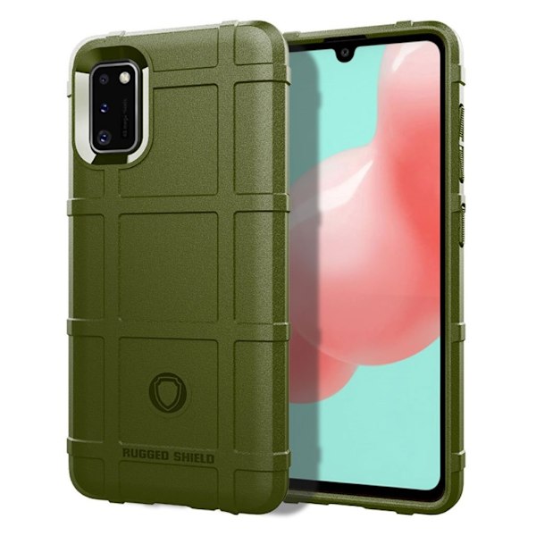 Rugged Shield Samsung Galaxy A41 skal - Grön Grön
