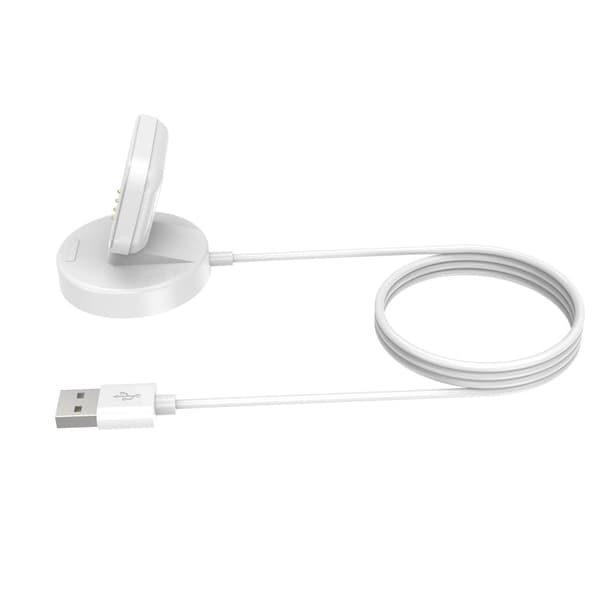 Oppo Watch 3 / 3 Pro / 2 USB ladestativ - Hvit White